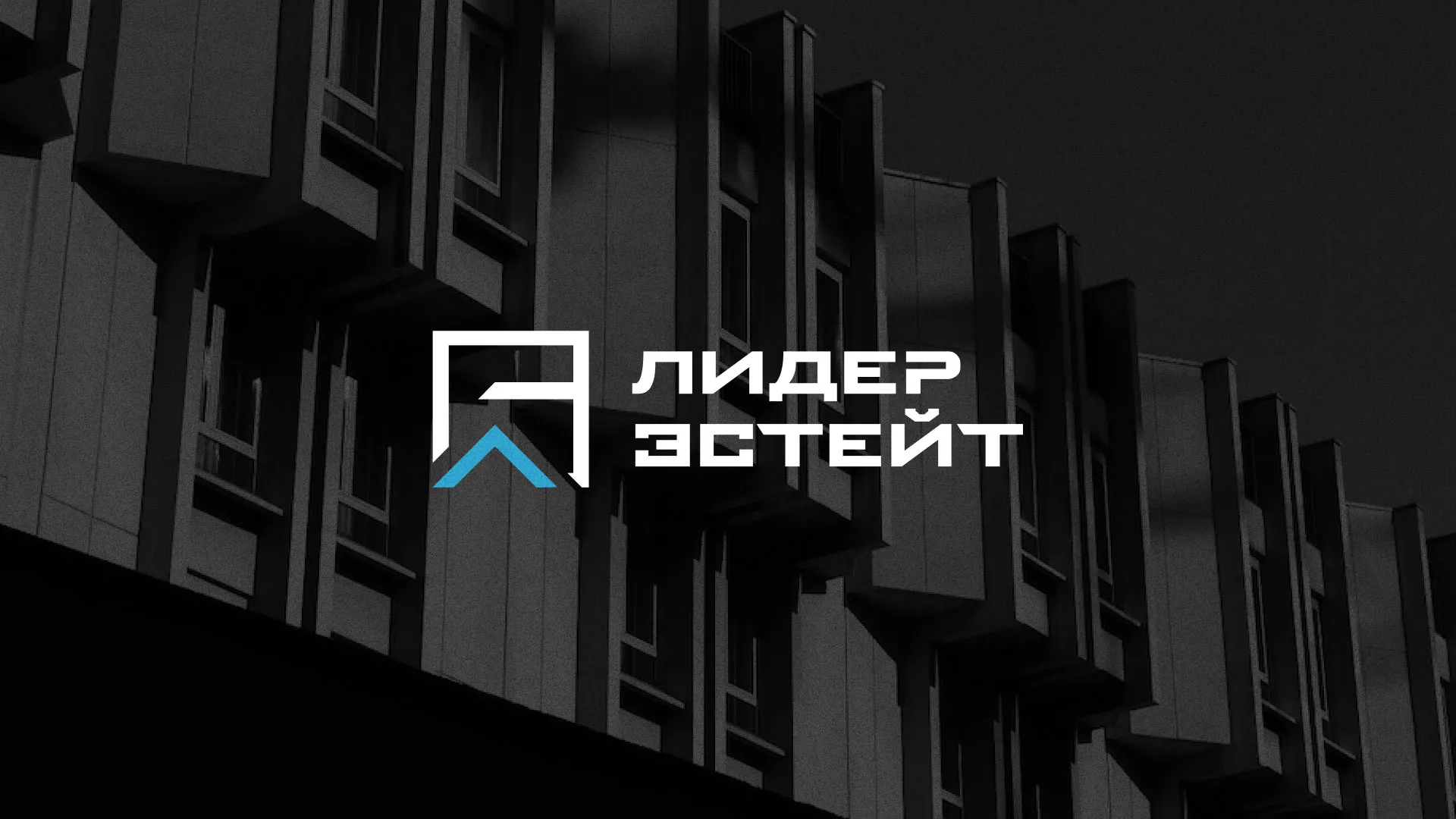 Разработка логотипа агентства недвижимости «Лидер Эстейт» в Гурьевске